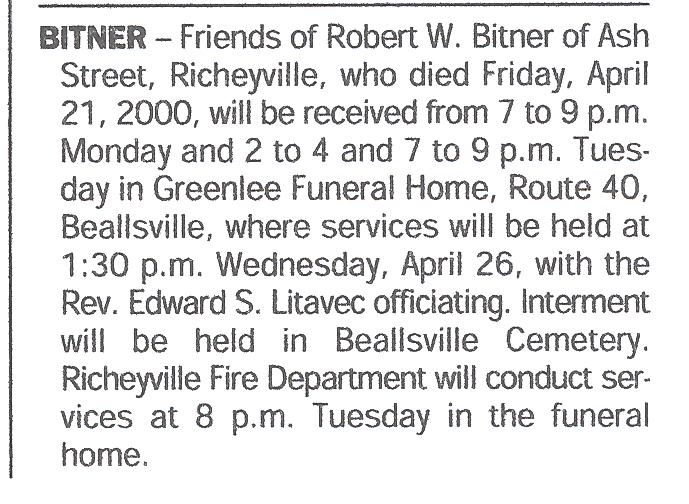 Robert W. Bitner